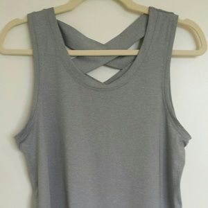 Gaiam tank. Polyester/spandex size medium